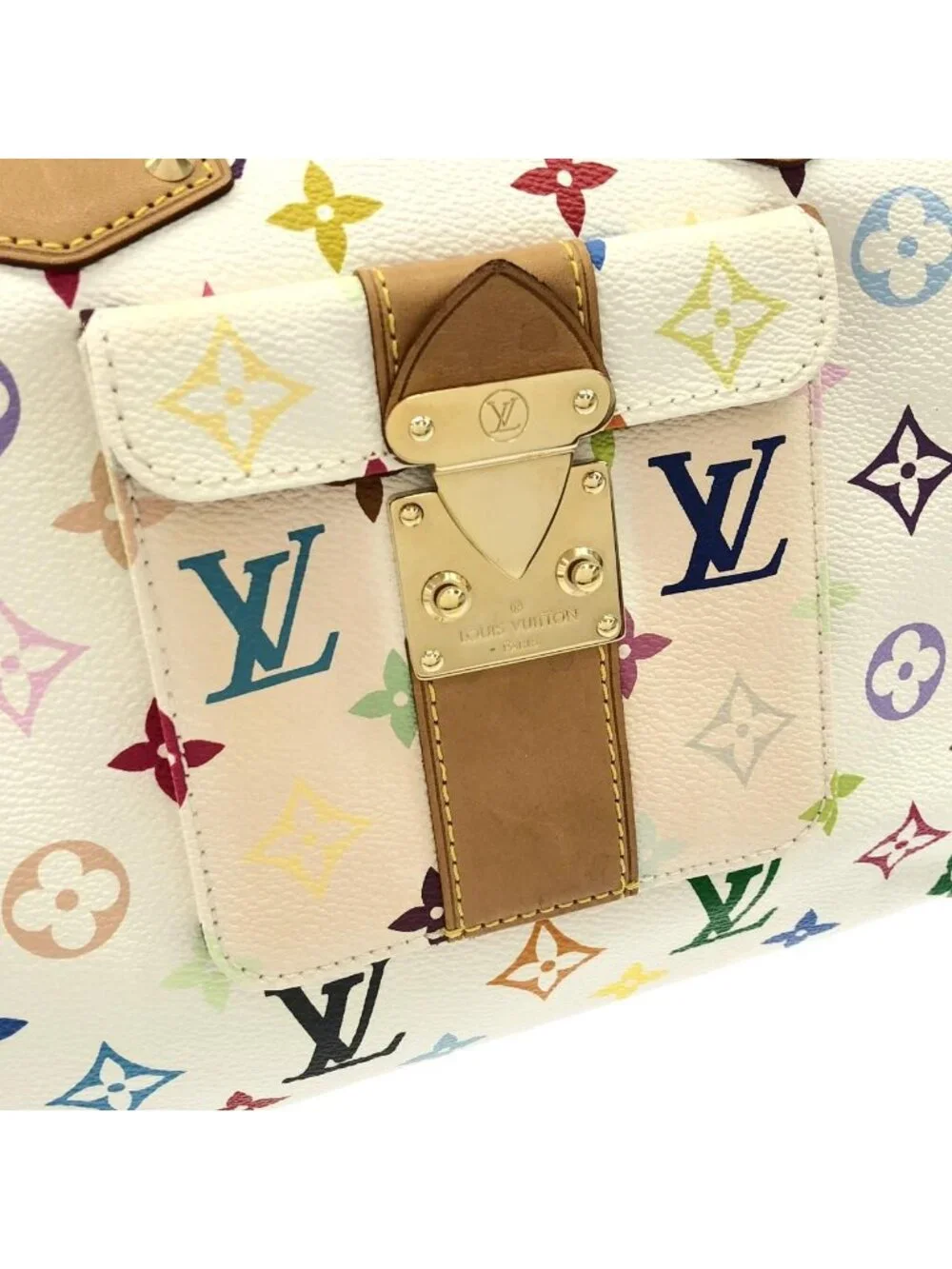 Louis Vuitton Multicolor Speedy 30 Boston